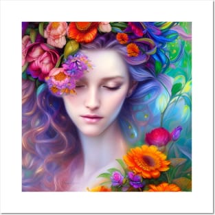 Flowers Fairy Posters and Art